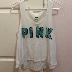 PINK tank top!